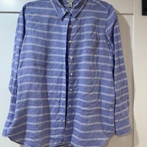 Llbean linen top